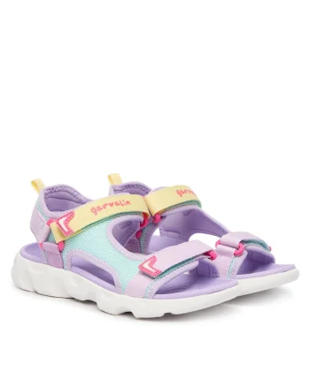 Sandale pentru fete din material textil Fete,  violet