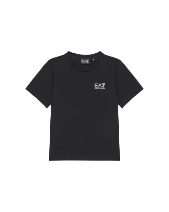 Tricou copii  din bumbac, Negru