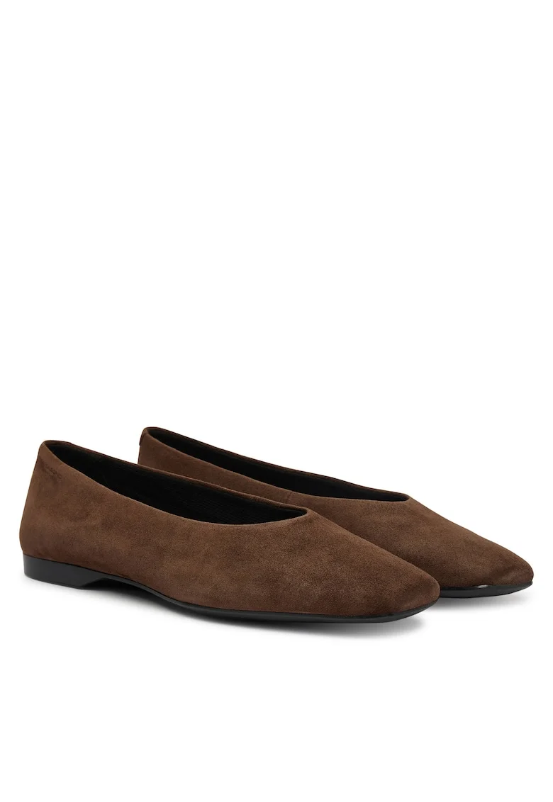 Balerini 5907-140-29,  Piele naturala, Maro