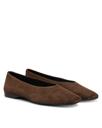Balerini 5907-140-29,  Piele naturala, Maro