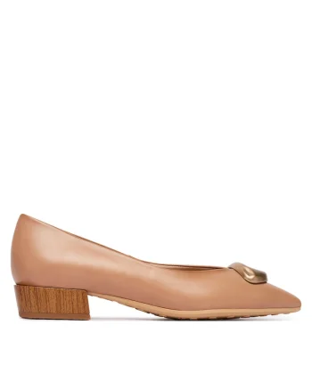 Pantofi dama  bej, Bej