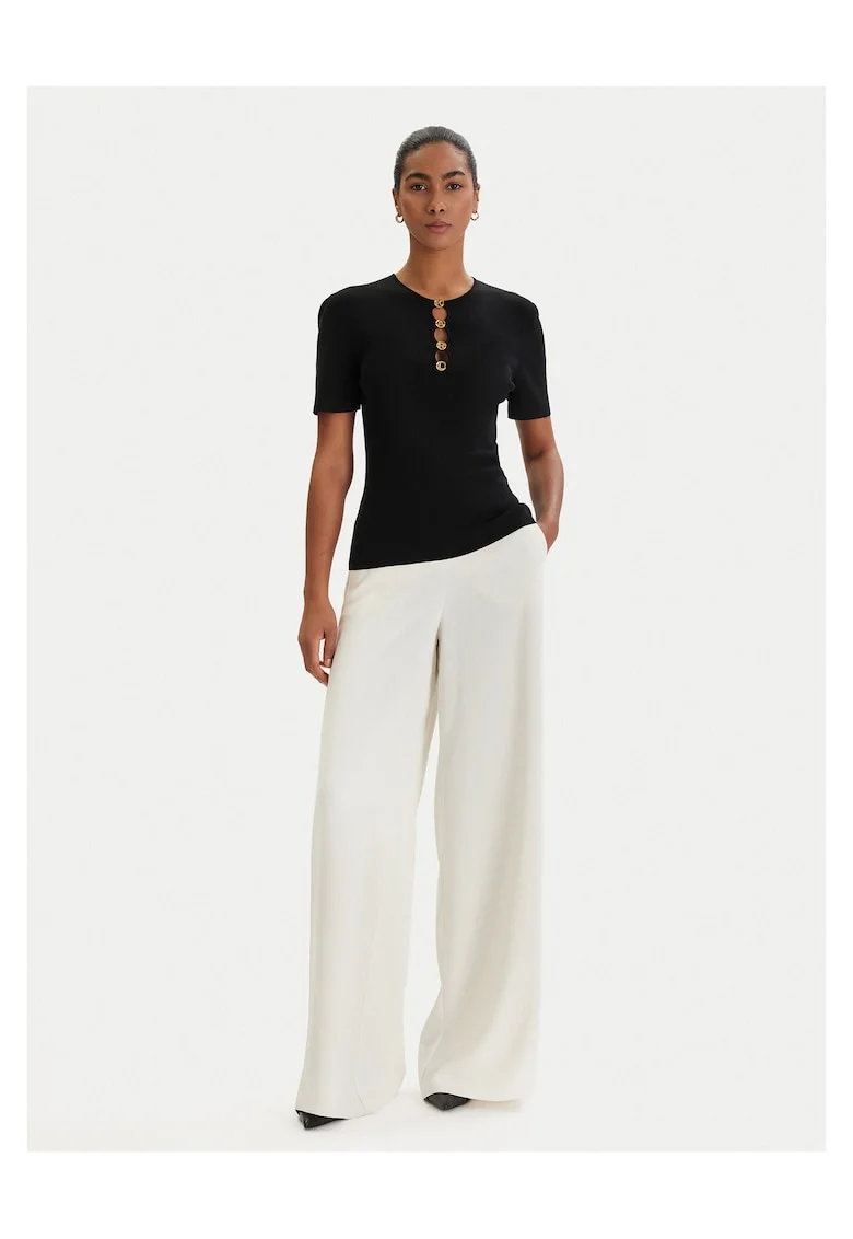 Bluza dama,  slim fit, negru