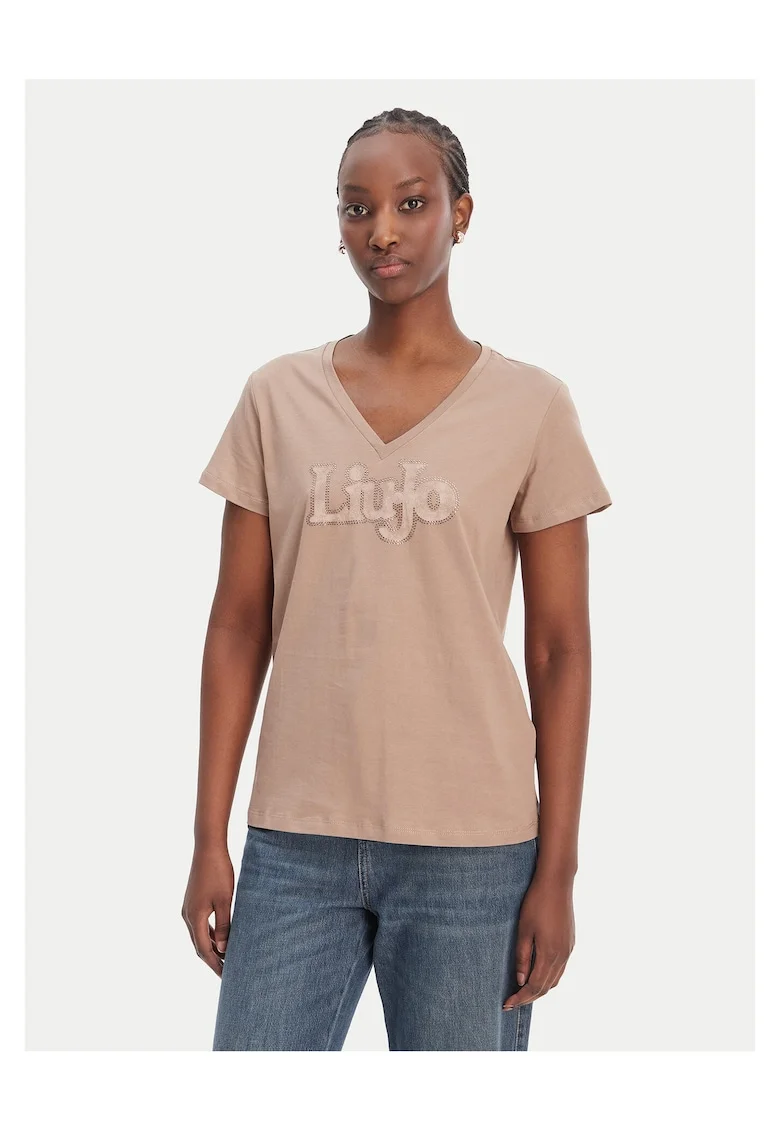 Tricou dama  bumbac, bej