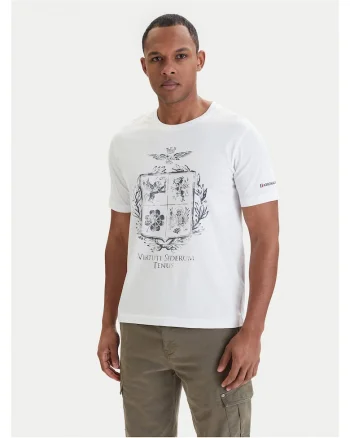 Tricou Barbati,  Bumbac, Alb,