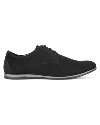 Pantofi barbati,  clasic, confortabil, negru, material sintetic