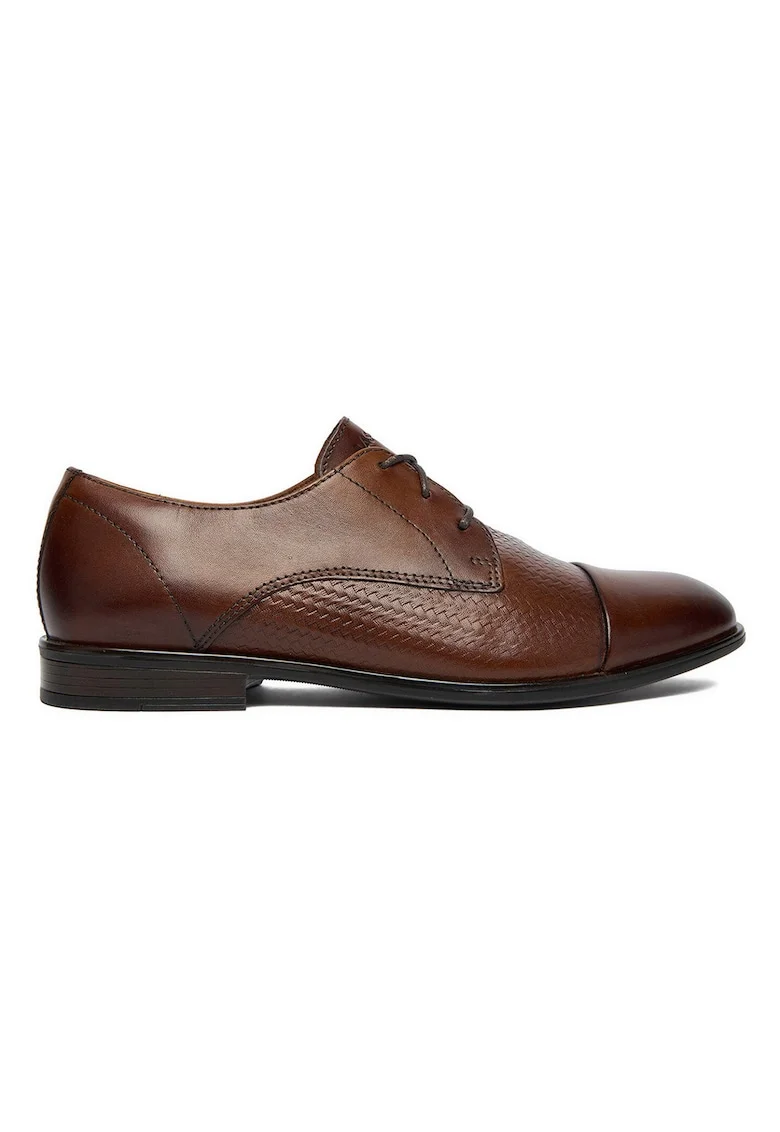 Pantofi barbatesti,  piele naturala, maro