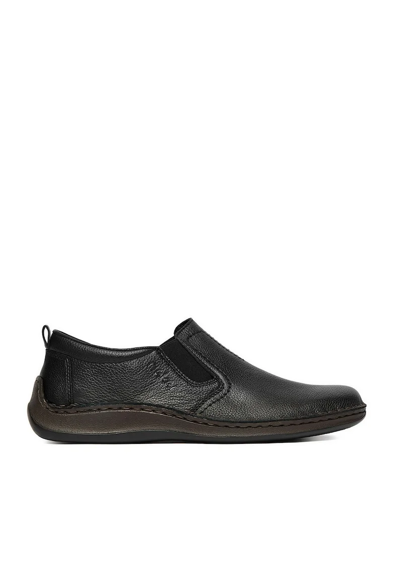 Pantofi barbatesti,  piele naturala, confortabili, negru,