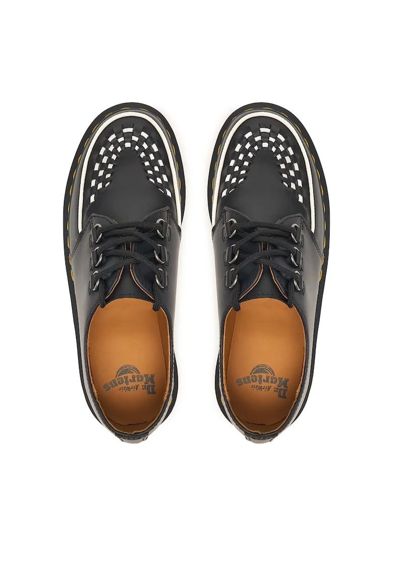 Pantofi unisex, Dr Martens, piele naturala, negru