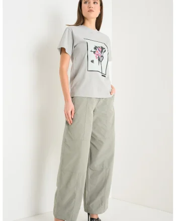 Pantaloni lejeri Tempo, Verde sparanghel