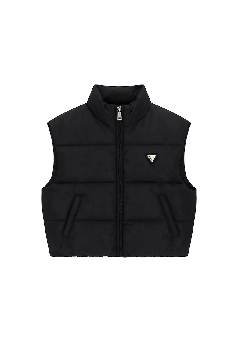 Vesta copii,  poliester, negru,