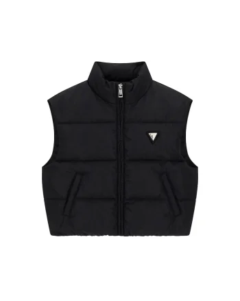Vesta copii,  poliester, negru,