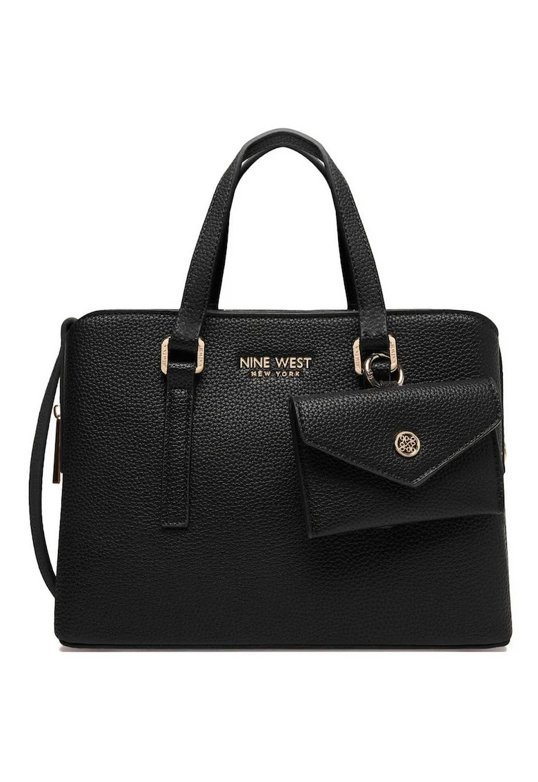 Geanta dama,  One Size, cu saszetawww, Negru