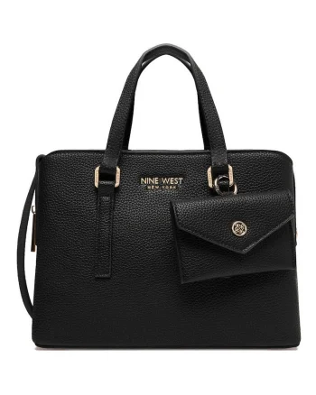 Geanta dama,  One Size, cu saszetawww, Negru