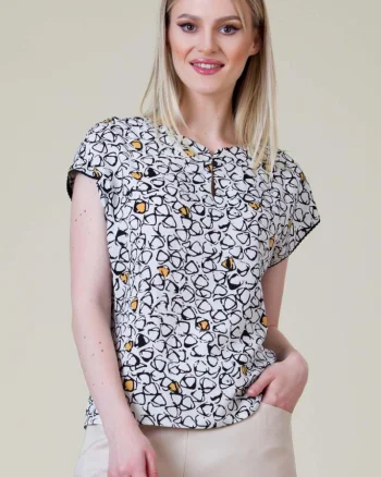 Bluza imprimata Cosmina