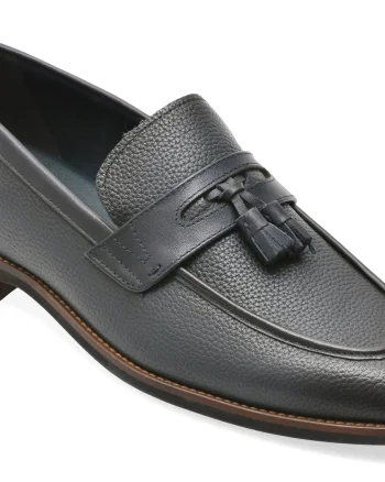 Mocasini eleganti EPICA bleumarin, X1801, din piele naturala