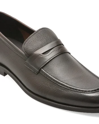 Mocasini eleganti EPICA maro, RT130, din piele naturala
