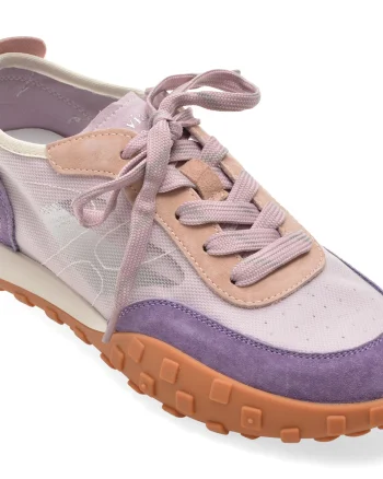 Pantofi sport FLAVIA PASSINI mov, 56132, din material textil si piele naturala