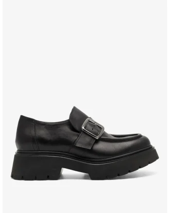 Mocasini dama  5905588023869, Piele naturala, Negru, Negru