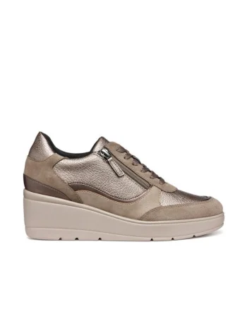 Pantofi sport dama  303948931, Piele ecologica, Bej, Bej
