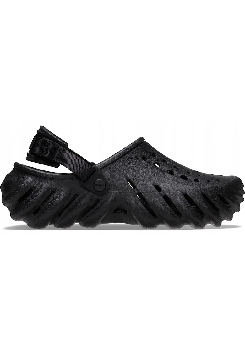Saboti  Echo, confort sporit, respirabilitate, negru, Croslite,