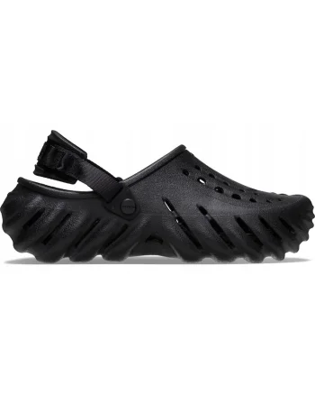 Saboti  Echo, confort sporit, respirabilitate, negru, Croslite,