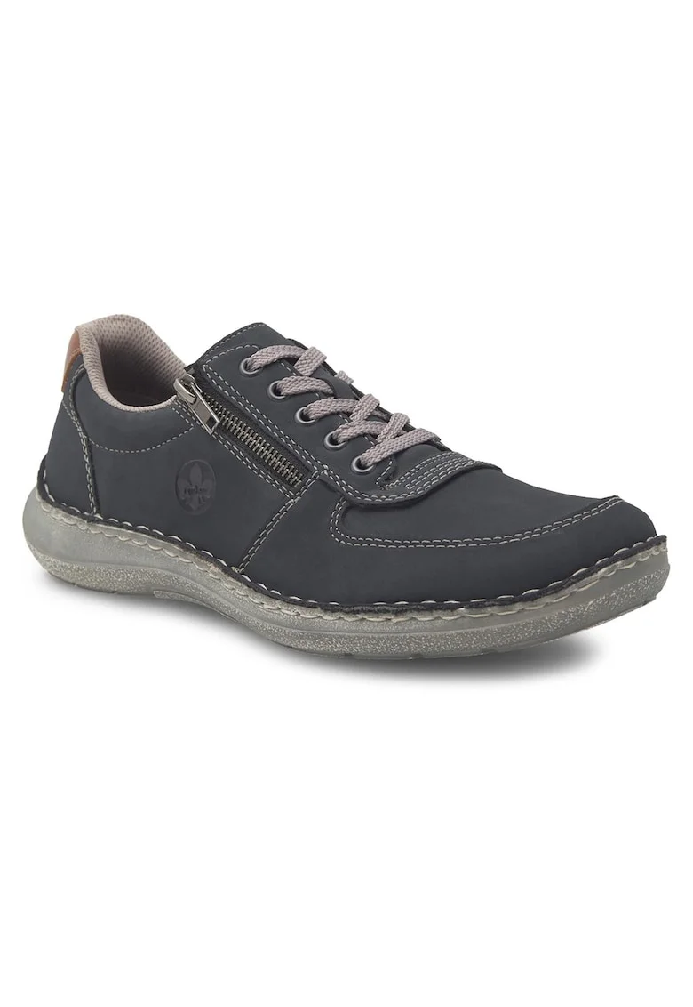 Pantofi barbati  din piele ecologica, Albastru