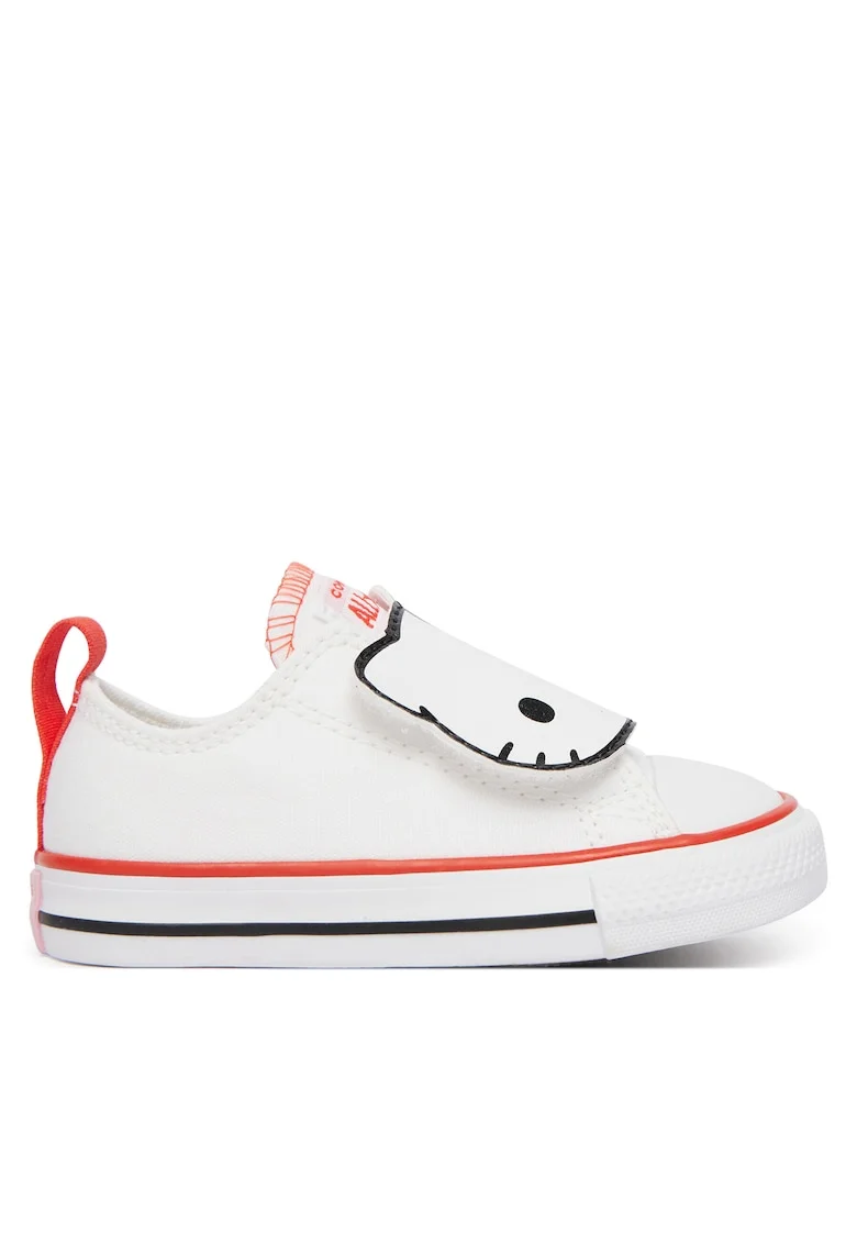 Pantofi copii A17704C,  Textil, Alb