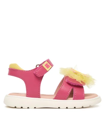 Sandale Fete,  material piele naturala, roz
