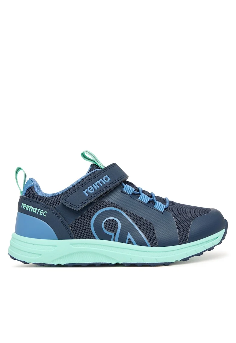 Pantofi copii,  adidasi, confortabili, albastru, piele ecologica, sistem Velcro
