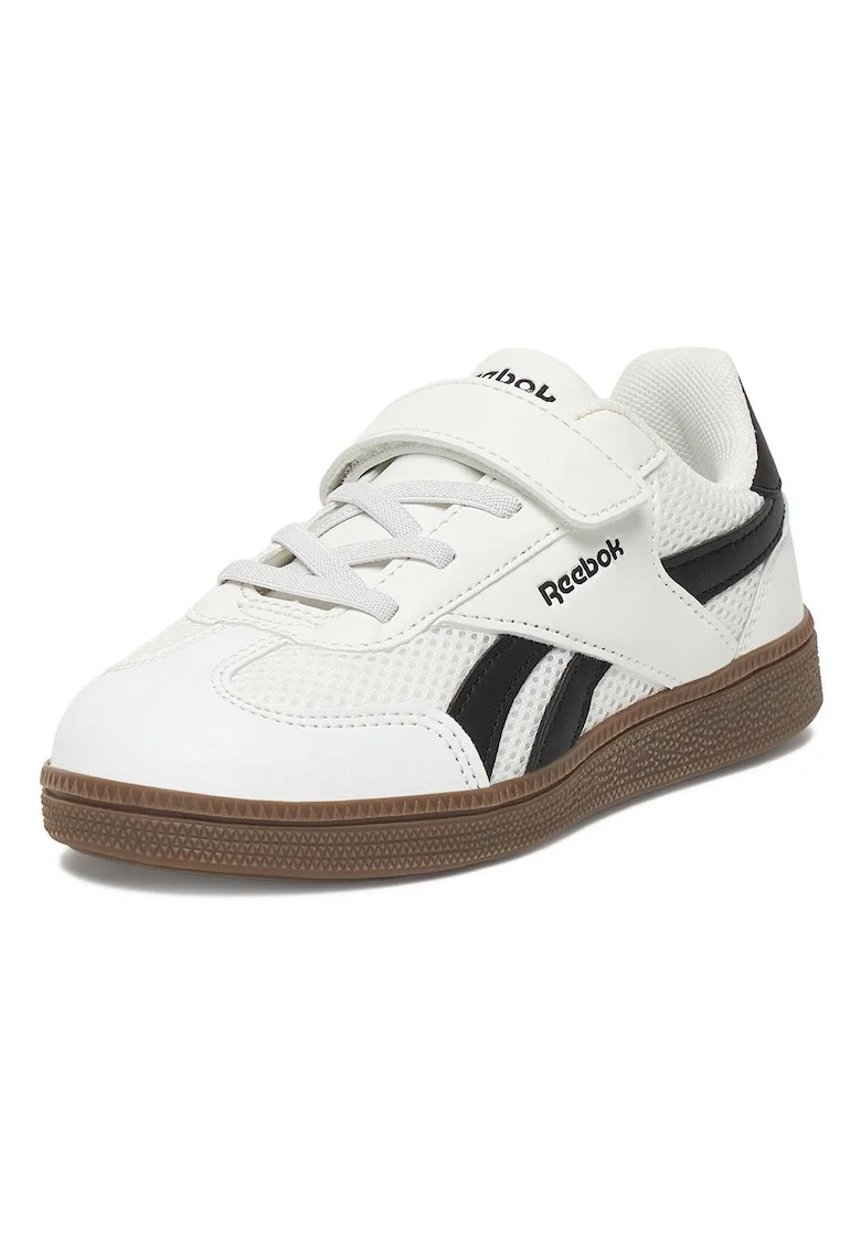 Adidasi copii,  material textil, sistem inchidere Velcro, Alb