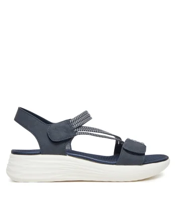Sandale dama,  bleumarin, sintetic