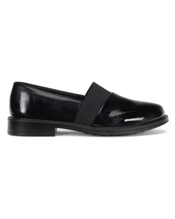 Mocasini dama,  piele ecologica, negru