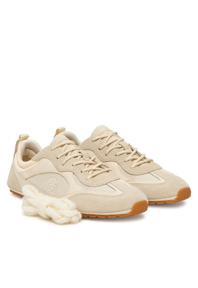 Tenisi dama,  piele naturala, bej, elegant, confortabil