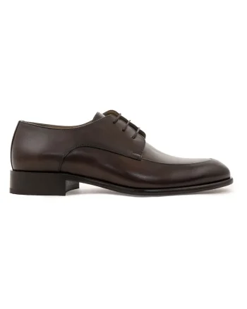 Pantofi  Robi, piele negru, Maro cognac