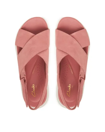 Sandale dama,  piele naturala, roz