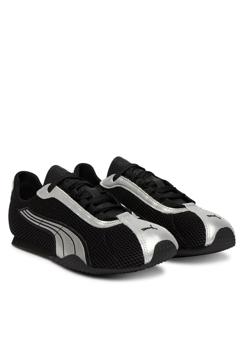 Tenisi dama,  negru, material textil