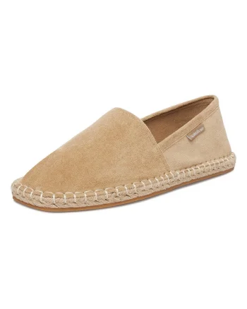Espadrile barbati,  tesatura, bej,