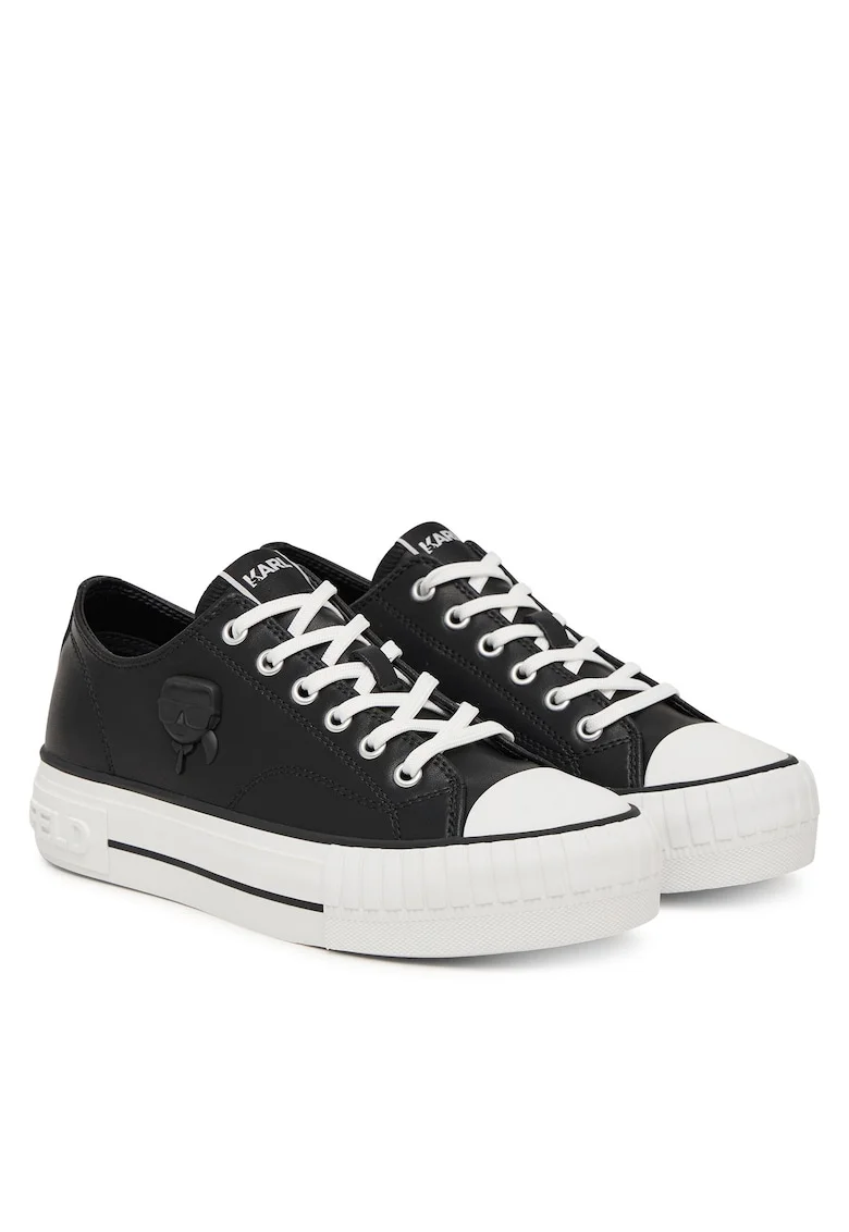 Tenisi dama,  piele naturala, negru,