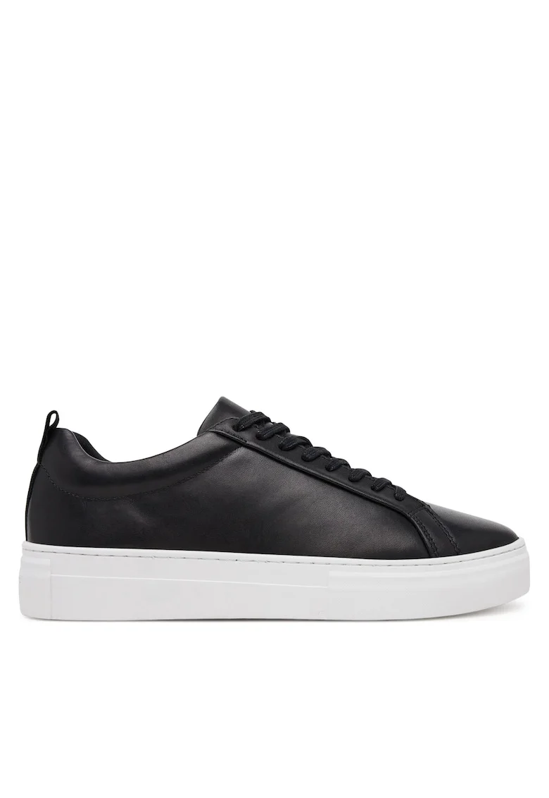 Tenisi dama,  piele naturala, negru,