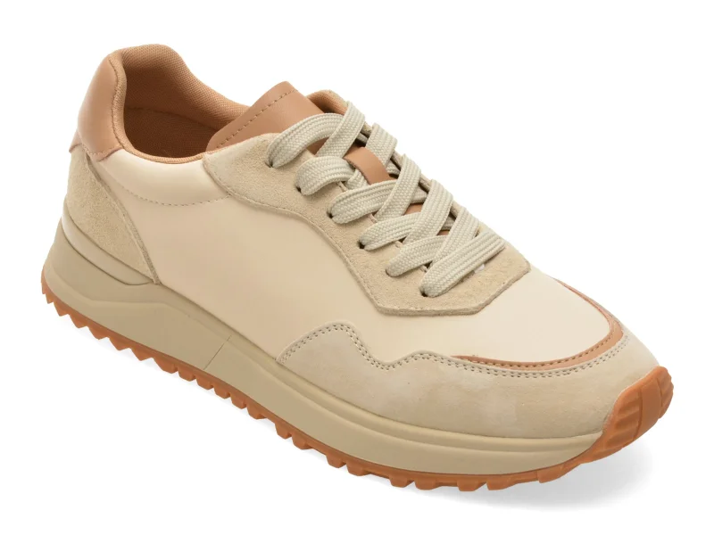 Pantofi sport FLAVIA PASSINI bej, 18362, din piele naturala