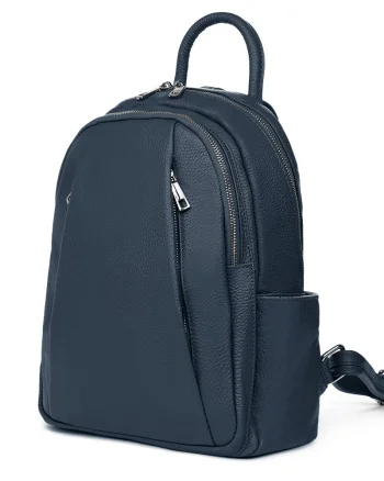 Rucsac din piele naturala Thomas bleumarin