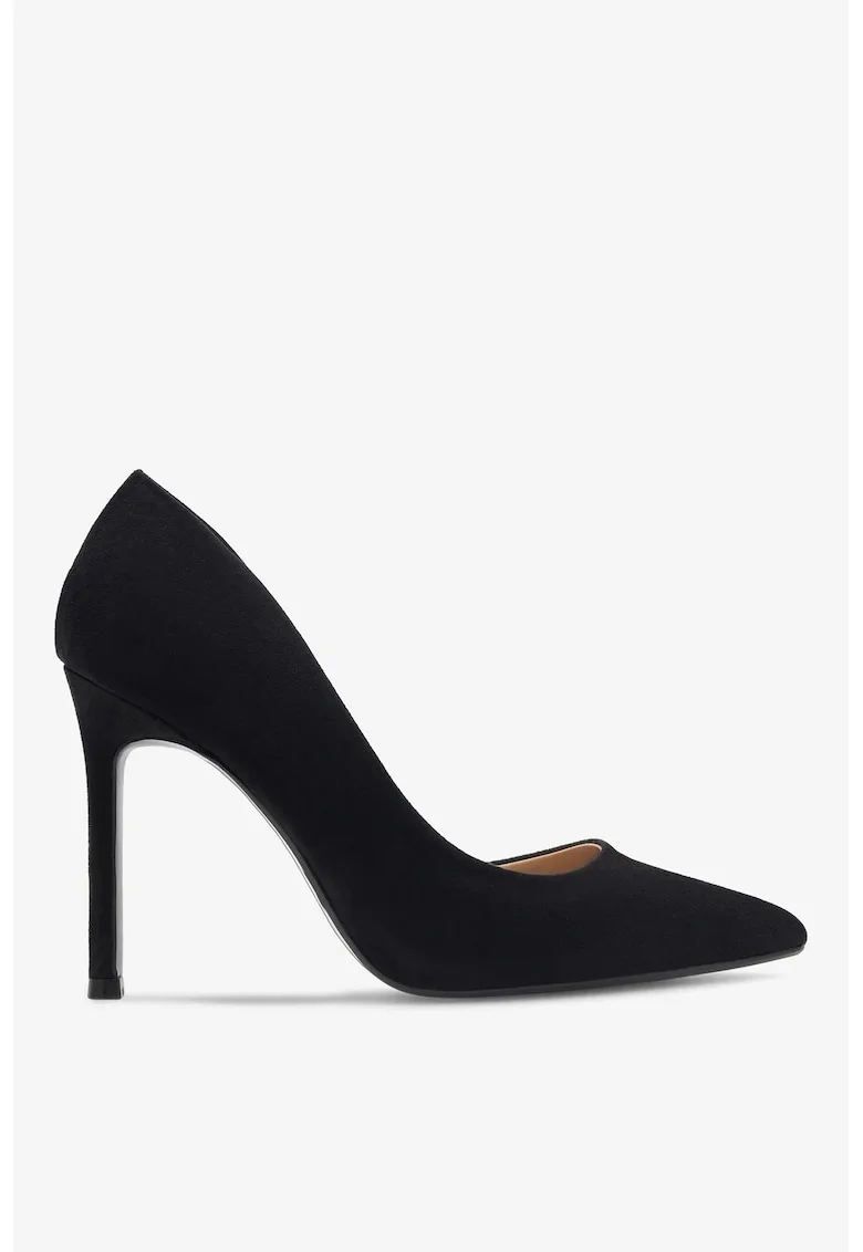 Pantofi dama  5905588148678, Textil, Negru, Negru