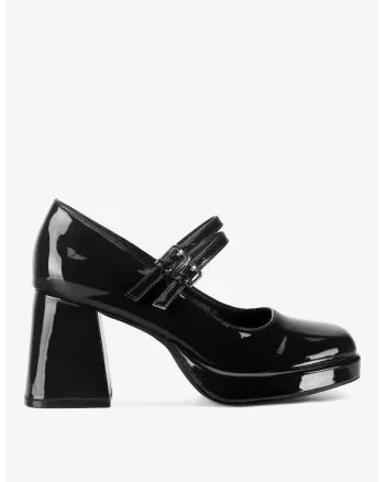 Pantofi dama  5905588814047, Sintetic, Negru, Negru