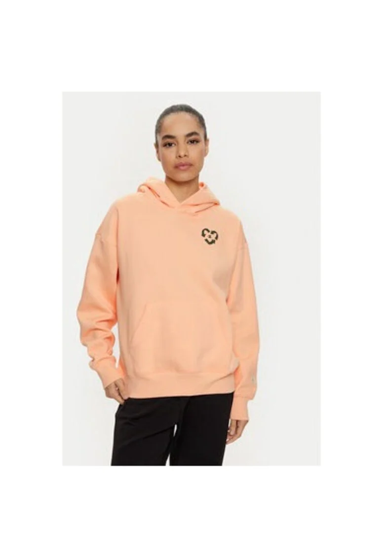 Bluza dama,  304697883, Bumbac/Poliester, Portocaliu, Portocaliu