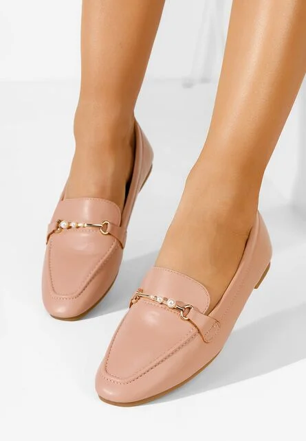 Mocasini dama Paulena roz