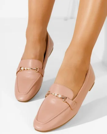 Mocasini dama Paulena roz
