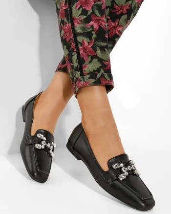 Mocasini dama eleganti Anzia V2 negri
