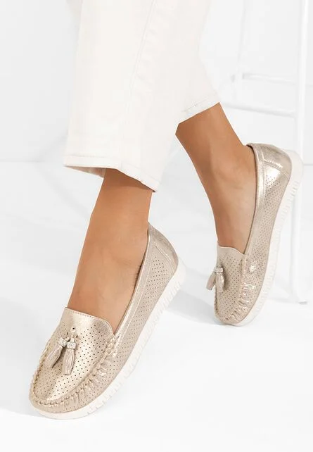 Mocasini dama Sonja V2 bej