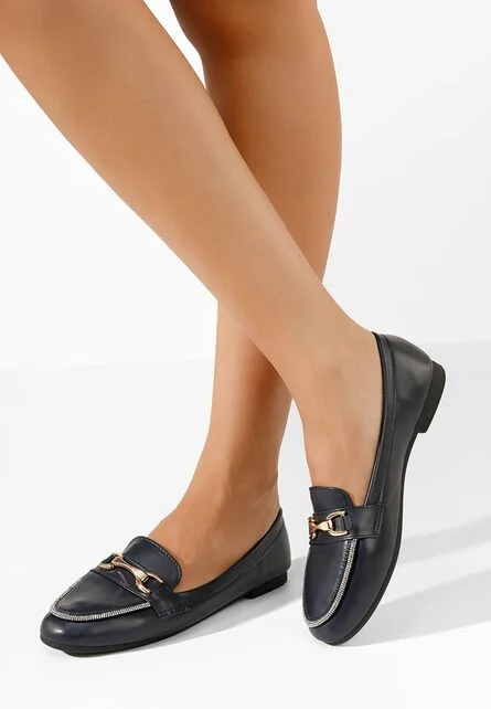 Loafers dama Lebira navy