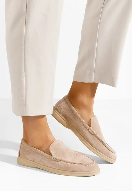 Mocasini dama Maceira V7 kaki